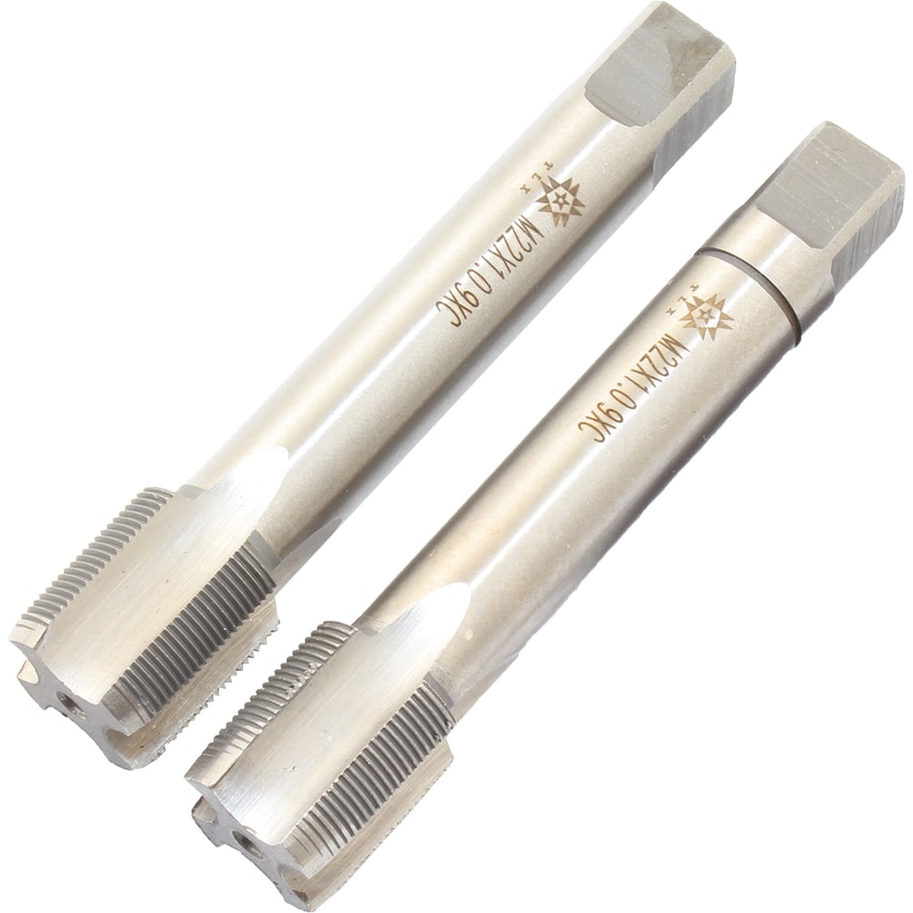 Изображение товара Метчик TLX М22,0х1,0 9ХС ручной набор из 2 шт для резьбы по стали