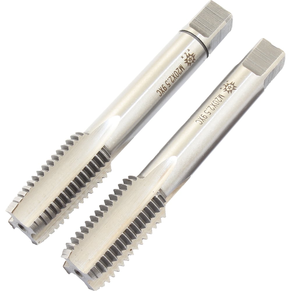 Изображение товара Метчик TLX М20,0х2,5 9ХС ручной набор из 2 шт для стальных материалов