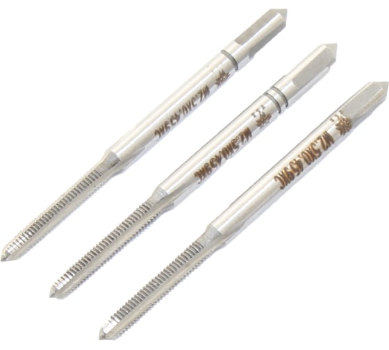 Изображение товара Метчик TLX М 2,5х0,45 9ХС, ручной, к-т из 3-хшт 75942