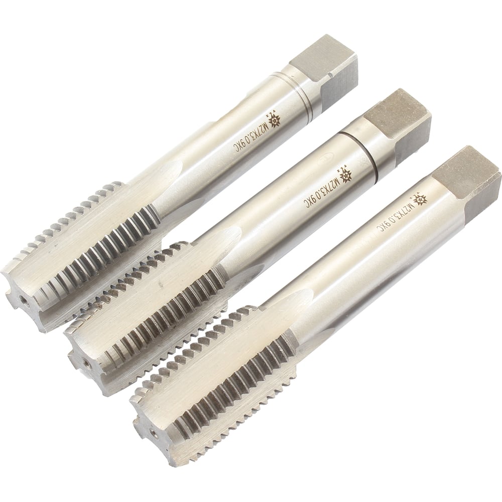 Изображение товара Метчик TLX М27,0х3,0 9ХС, ручной, к-т из 3-х шт.