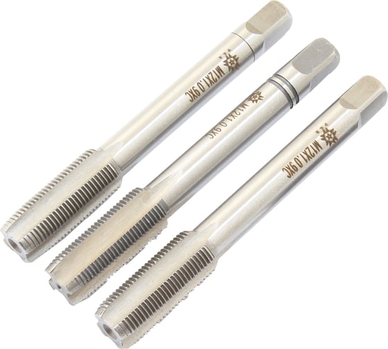 Изображение товара Метчик TLX М12,0х1,0 9ХС, ручной, к-т из 3-хшт 75953