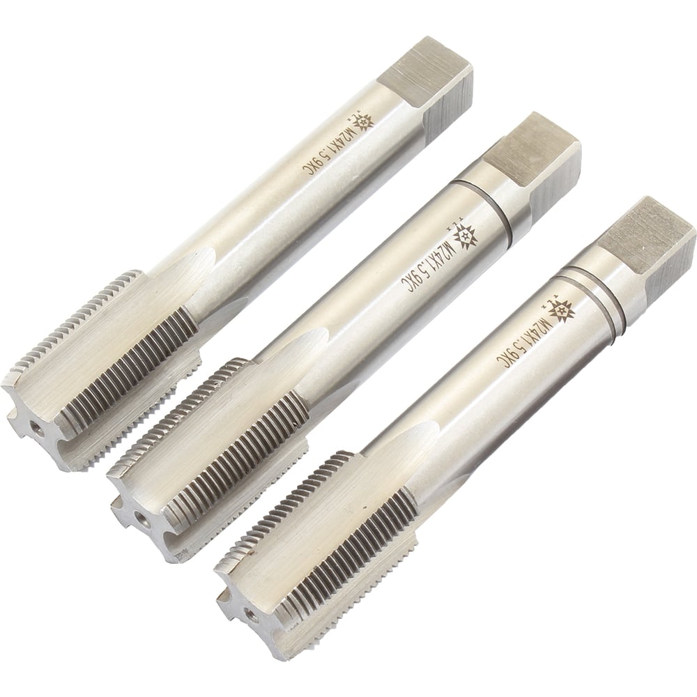 Изображение товара Метчик TLX М24,0х1,5 9ХС ручной комплект из 3 шт