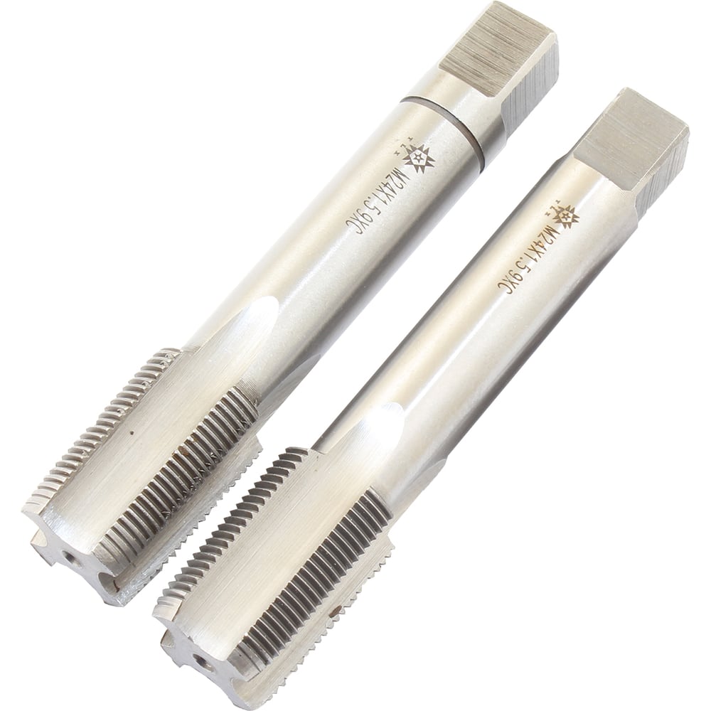 Изображение товара Метчик TLX М24,0х1,5 9ХС ручной комплект из 2 шт для стальных деталей