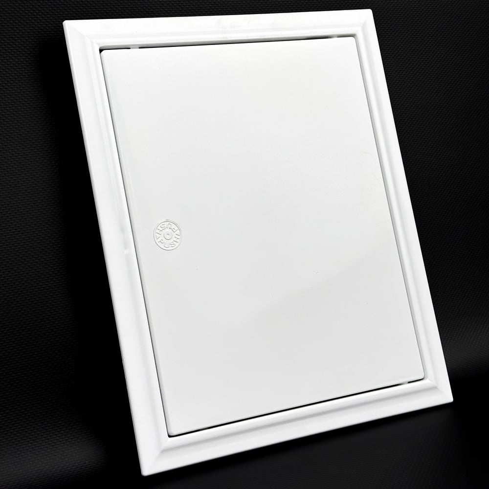 Изображение товара Люк ревизионный сантехнический KRAFTAIR 200x250 мм с замком защёлкой белый