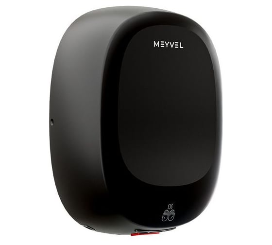 Изображение товара Сушилка для рук Meyvel MH12-1000P2 Black 930016