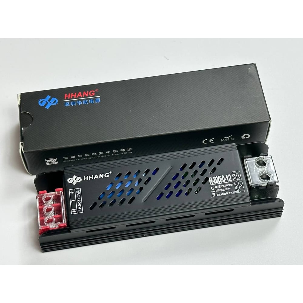 Изображение товара Блок питания DIAMOND LED SLIM-12V-3Y-60W-IP20-HHDX