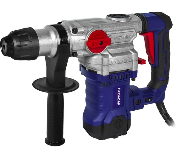 Изображение товара Перфоратор сетевой ПУЛЬСАР SDS-plus ПЭ 32-1500 (1500Вт, 5,5 Дж, 3 режима, мет. корпус редуктора, 5,4кг) 921-503