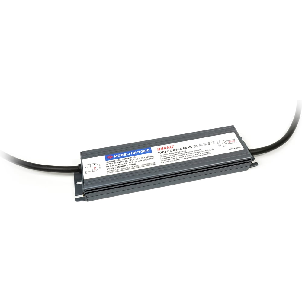 Изображение товара Блок питания DIAMOND LED SLIM 12V 100W IP67