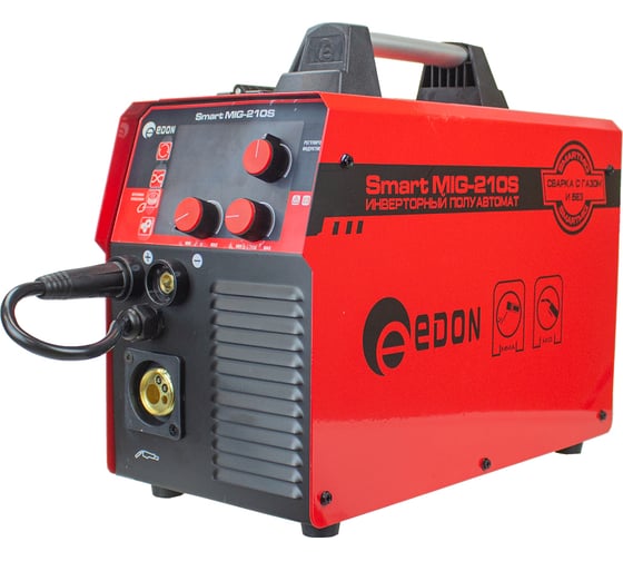 Изображение товара Сварочный полуавтомат инверторный EDON Smart MIG-210S 24561