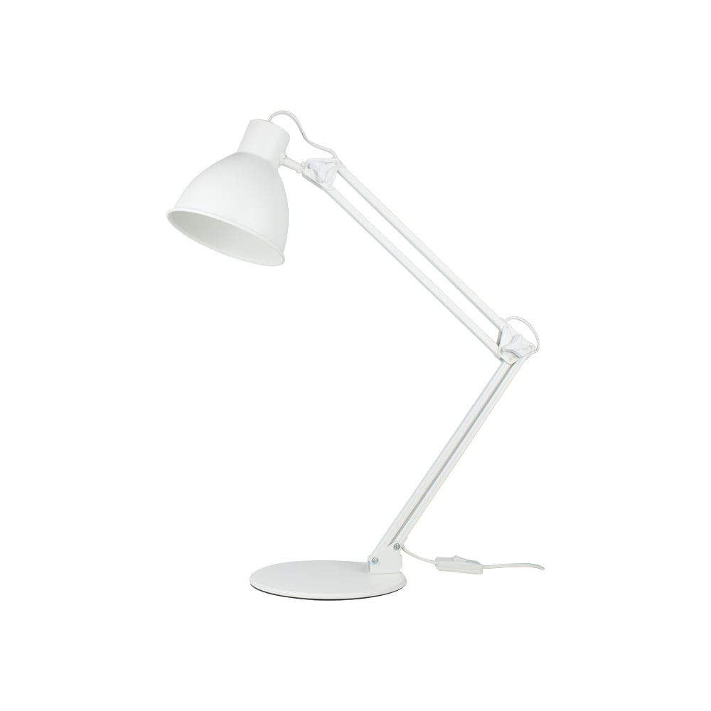 Изображение товара Светильник Трансвит Лира-О (40Вт, 220В, ЛН, Е27, на подставке), белый матовый 64957