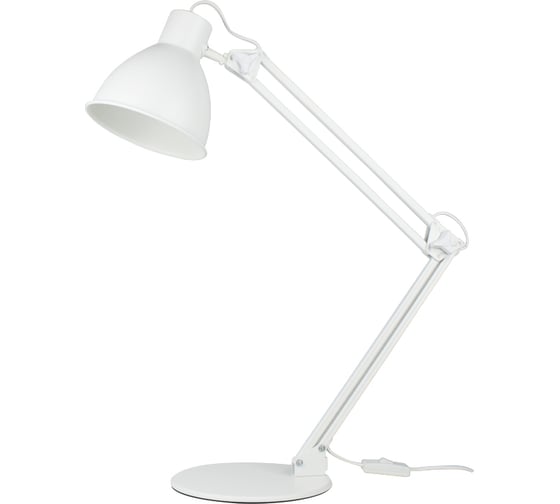 Изображение товара Светильник Трансвит Лира-О (40Вт, 220В, ЛН, Е27, на подставке), белый матовый 64957