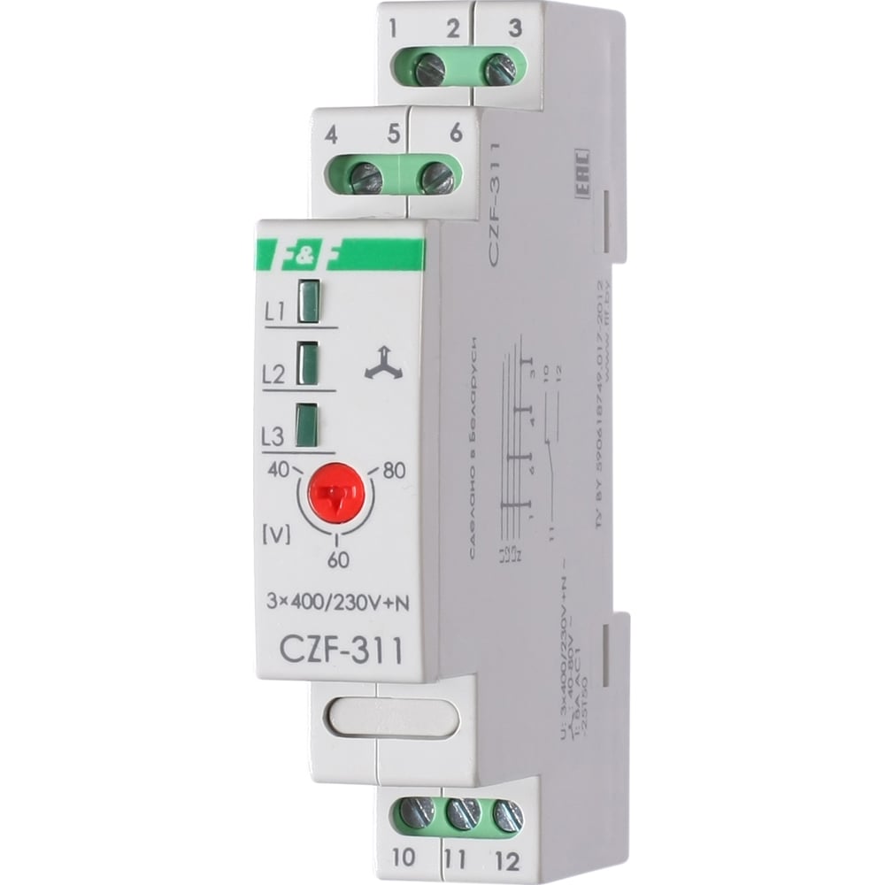 Автомат защиты электродвигателей F&amp;F CZF-311 EA04.001.006