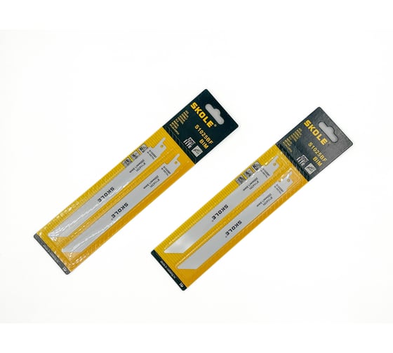 Изображение товара Полотна для сабельных пил Skole (P2) S1025BF (2шт/упаковка) P2 S1025BF