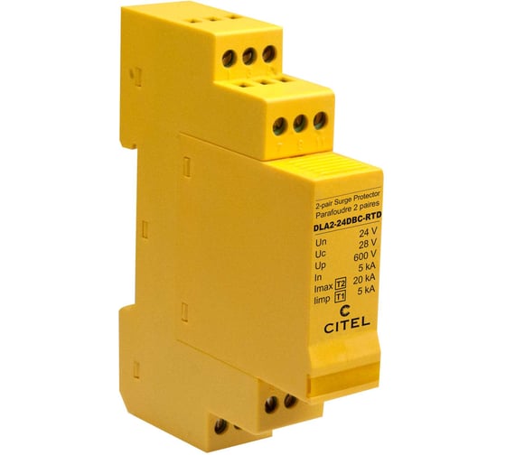 Изображение товара УЗИП CITEL DLA2-24DBC-RTD 64931166