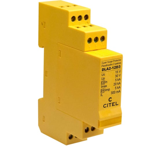 Изображение товара УЗИП CITEL DLA2-12D3 640211