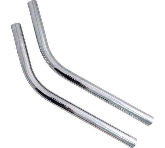 Изображение товара Набор стальных удлинительных угловых трубок для пылесоса, диаметр 36 мм, 2 шт UATS-36