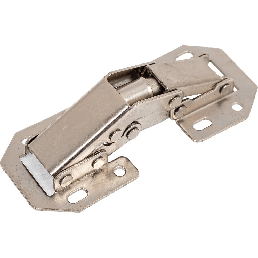 Изображение товара Петля без врезки Tech-Krep 77 мм для мебели, 8 шт, накладная, цинк