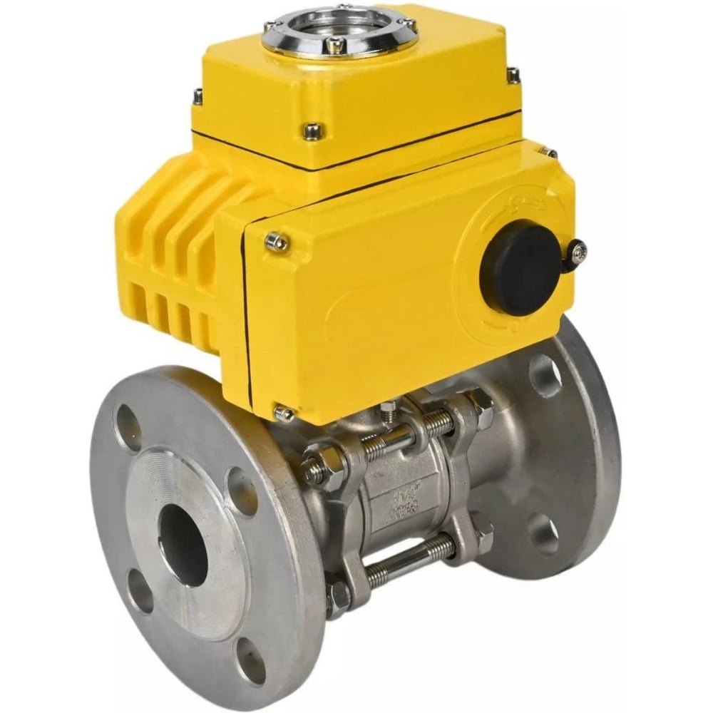 Изображение товара Шаровой кран DN100 с электроприводом и разборным корпусом DN.ru КШФПТ-ISO.304.180