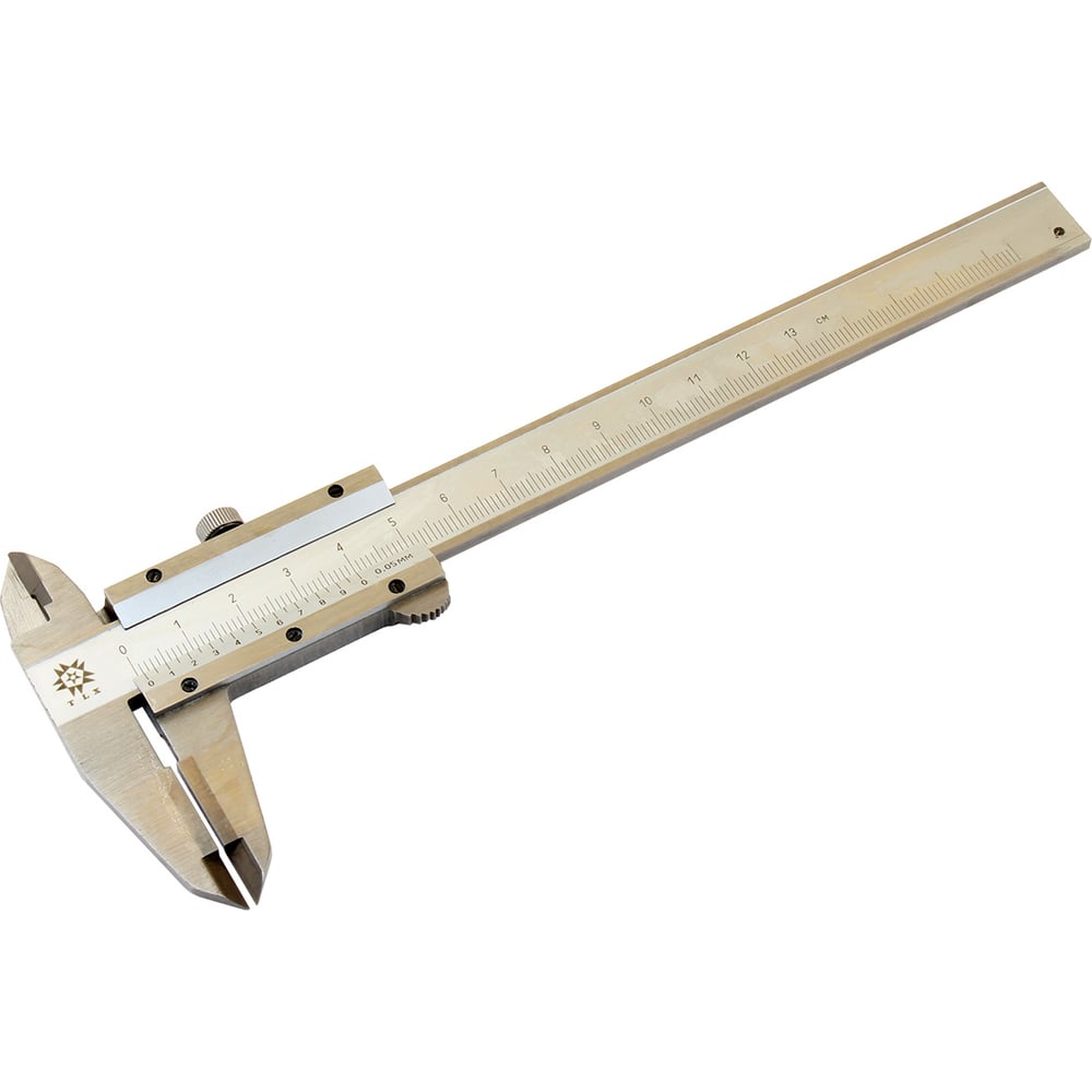 Изображение товара Штангенциркуль TLX 0-125 мм с глубиномером и твёрдосплавными губками