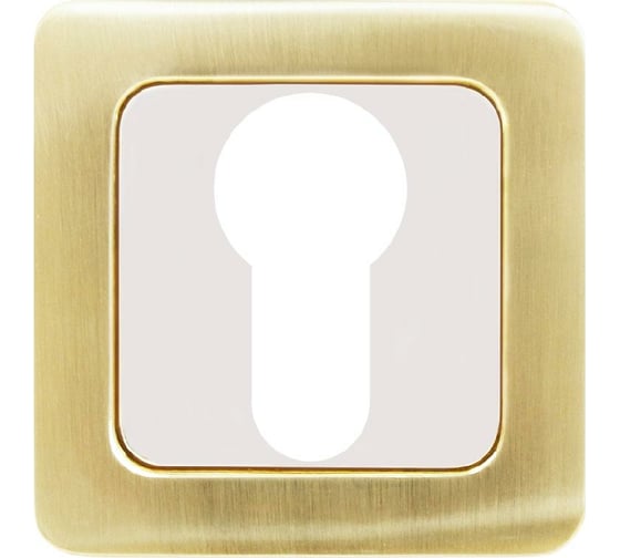 Изображение товара Накладка для цилиндрового механизма Аллюр (матовое золото; золото) 11449