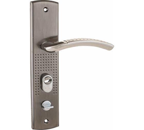 Изображение товара Универсальный комплект ручек для металлических дверей Аллюр (универсальный; правая) 5665