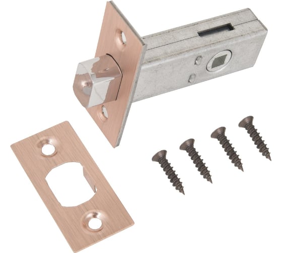 Изображение товара Задвижка Аллюр LB45-6 AC (старая медь; 6 мм; без ручек) 11234