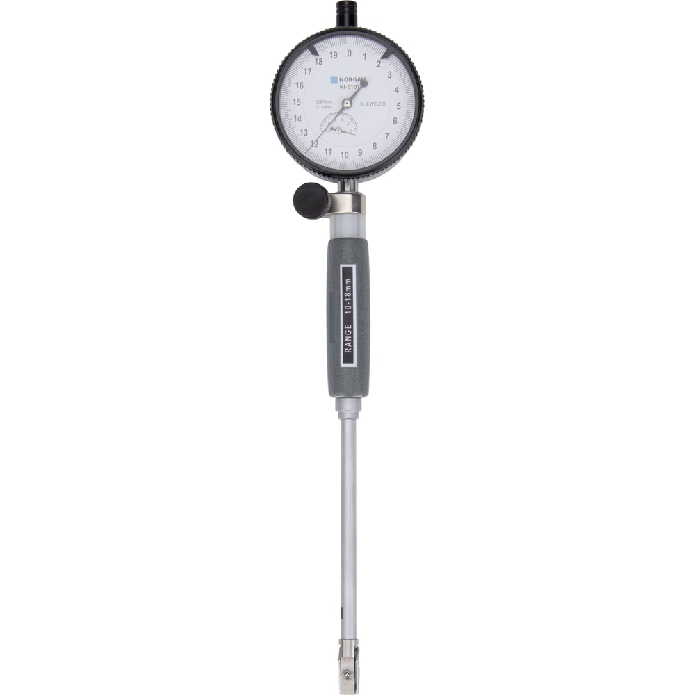 Изображение товара Нутромер индикаторный NORGAU 10-18 мм с точностью 0,001 мм
