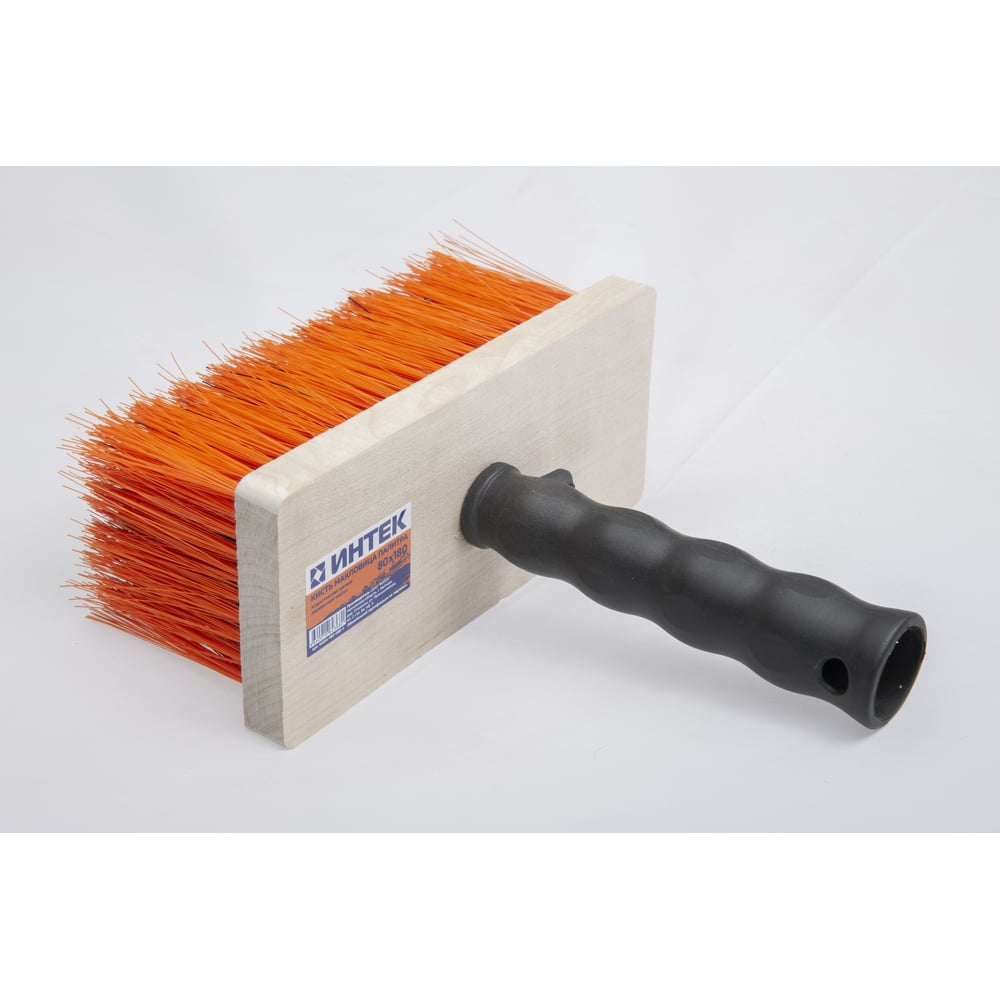 Изображение товара Кисть макловица ИНТЕК 70x170 мм для ЛКМ, искусственная щетина, дерево