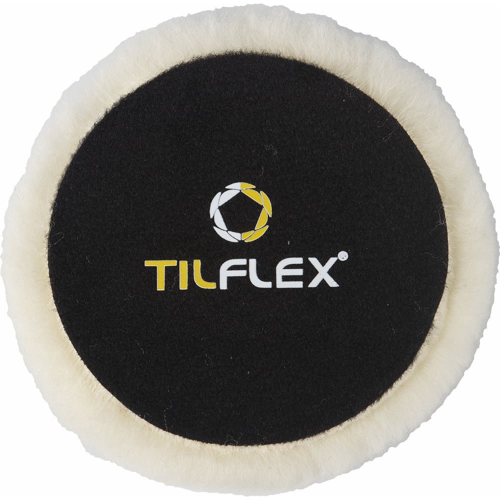 Изображение товара Круг полировочный TILFLEX из овечьей шерсти 150 мм с липучкой