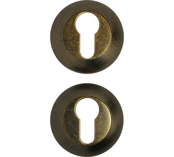 Изображение товара Накладка для цилиндрового механизма Аллюр ET-R1 OB/OB32132 состарая бронза 12452