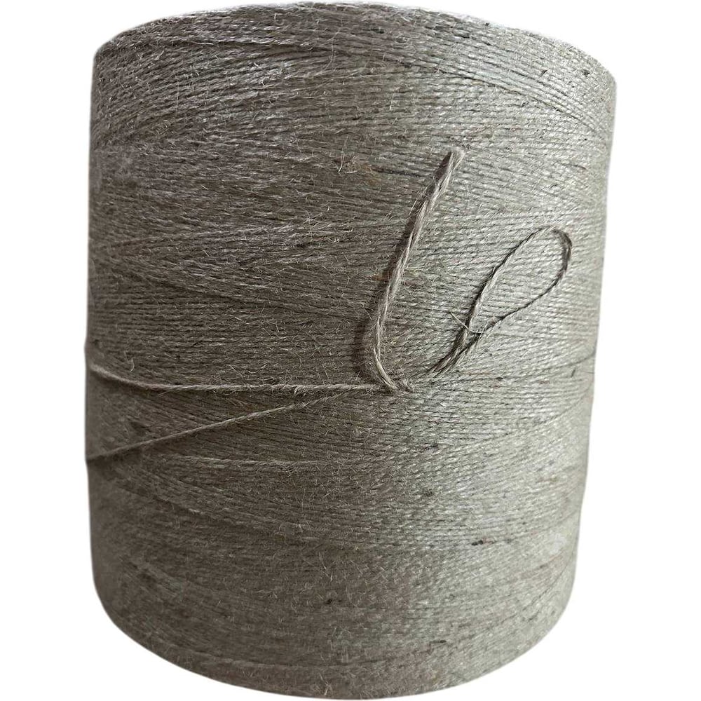 Изображение товара Шпагат джутовый Hessian Quality Эбис 16 lbs/2 ply (1120 Текс) (10 кг) 76299