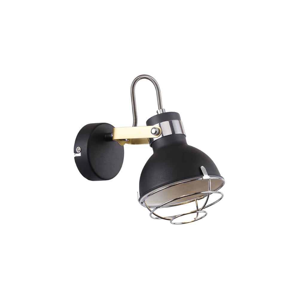 Настенный светильник ESCADA, цвет черный 1135/1A - фото 1