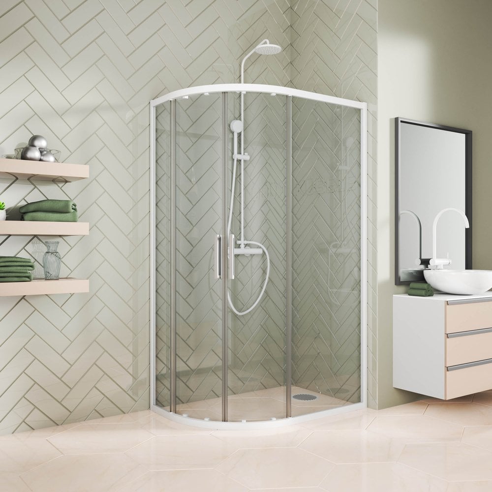 Изображение товара Душевой уголок GuteWetter GWMPKB018RB 105x90x200 см закаленное стекло