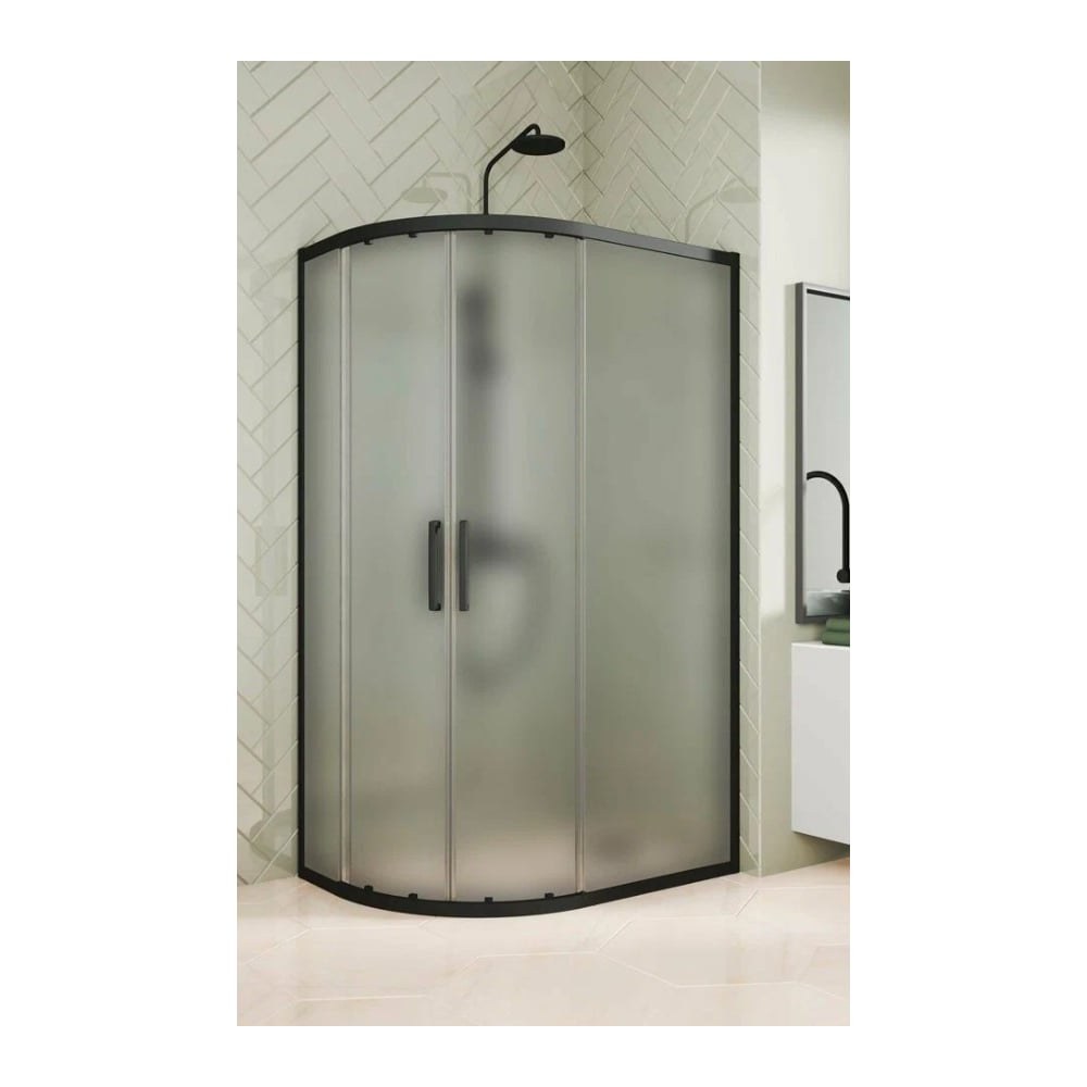 Изображение товара Душевой уголок GuteWetter GWMPKB018RB 105x80x200 см матовое стекло