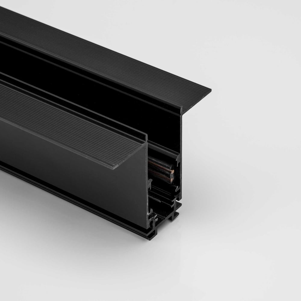 Изображение товара Встраиваемый глубокий шинопровод Lumker SY-LINK-20T2-2-BL 48В черный 2м