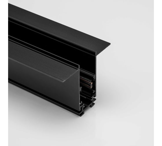 Изображение товара Шинопровод встраиваемый глубокий под шпаклевку Lumker SY-LINK-20T2-2-BL, 48В, черный, 2м 00-00013565