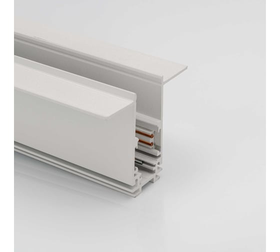 Изображение товара Шинопровод встраиваемый глубокий под шпаклевку Lumker SY-LINK-20T2-2-WH, 48В, белый, 2м 00-00013566