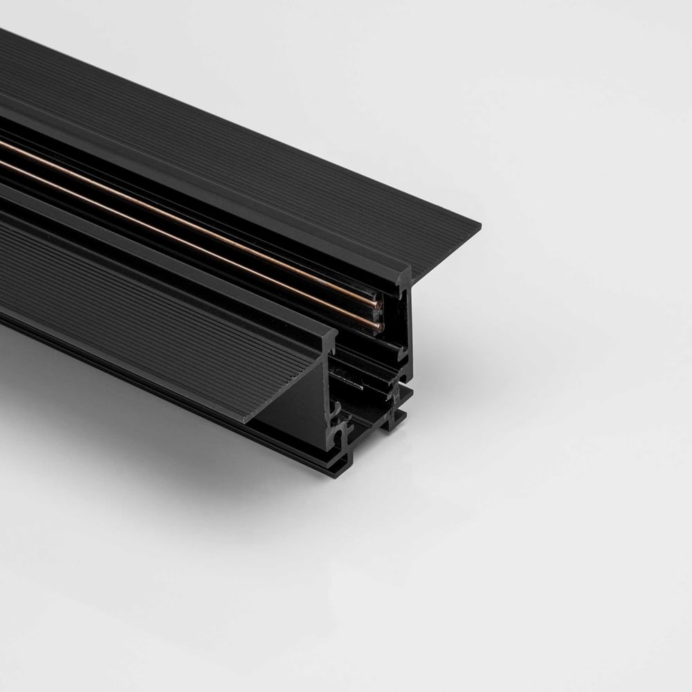 Изображение товара Шинопровод встраиваемый низкопрофильный Lumker SY-LINK-20T2S-2-BL 48В черный 2м