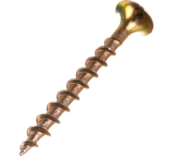 Изображение товара Саморез по дереву КРЕП-КОМП жёлтый цинк PH-2, 3,5х35, 80 шт. ждп3535мф