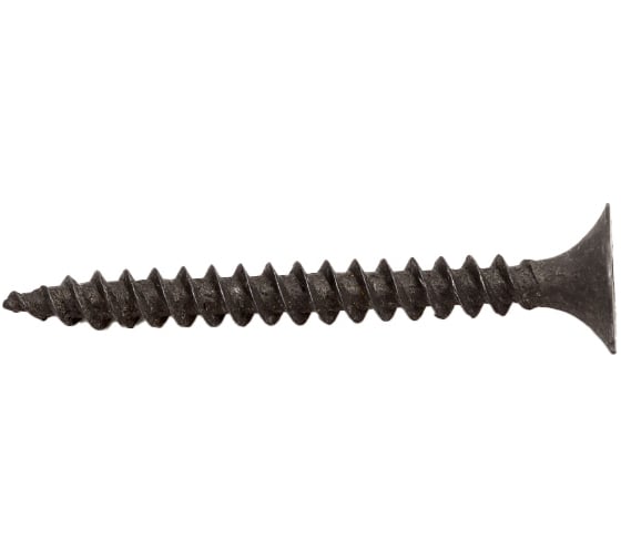 Изображение товара Саморез КРЕП-КОМП черный, универсал., 3,5х35, 80 шт. чм35мф