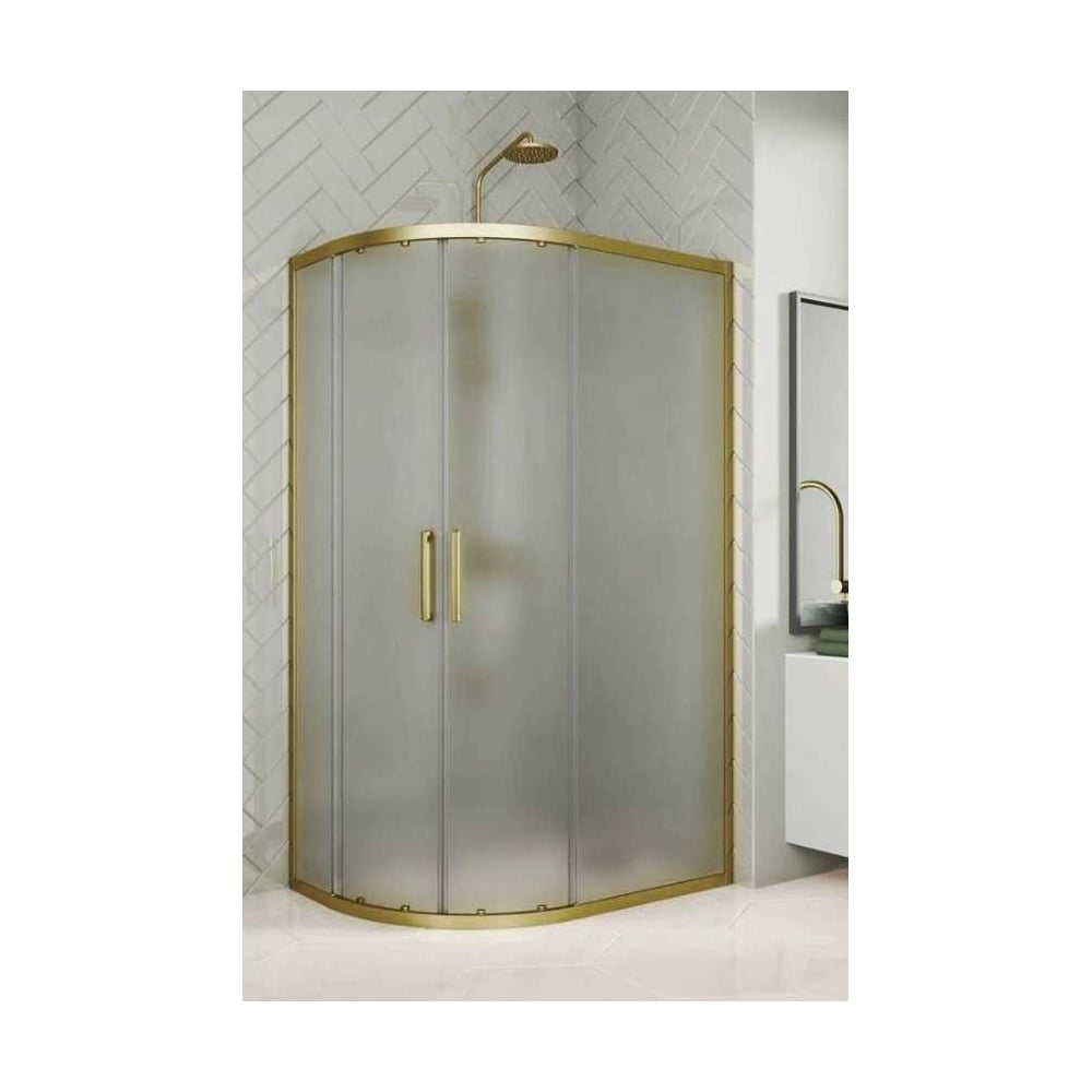 Изображение товара Душевой уголок GuteWetter GWMPKB018RB 120x115x200 см бронзовый