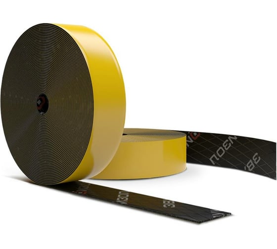 Изображение товара Лента ТехноСонус Звукоизол 15м x 35мм x 1,3мм 1400400016