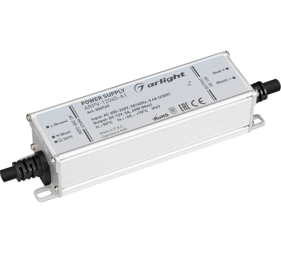 Изображение товара Блок питания Arlight ARPV-12060-A1 1шт 050769