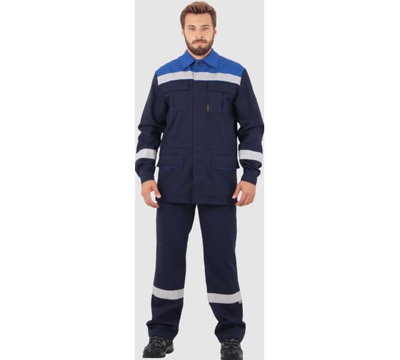 Изображение товара Костюм ГК Спецобъединение АНТИСТАТ летний, т/синий-василек (96-100, 194-200), компл, Кос 583/96/194