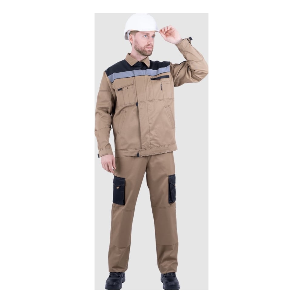 Изображение товара Костюм ГК Спецобъединение ДОКЕР летний костюм-двойка (куртка+полукомбинезон)