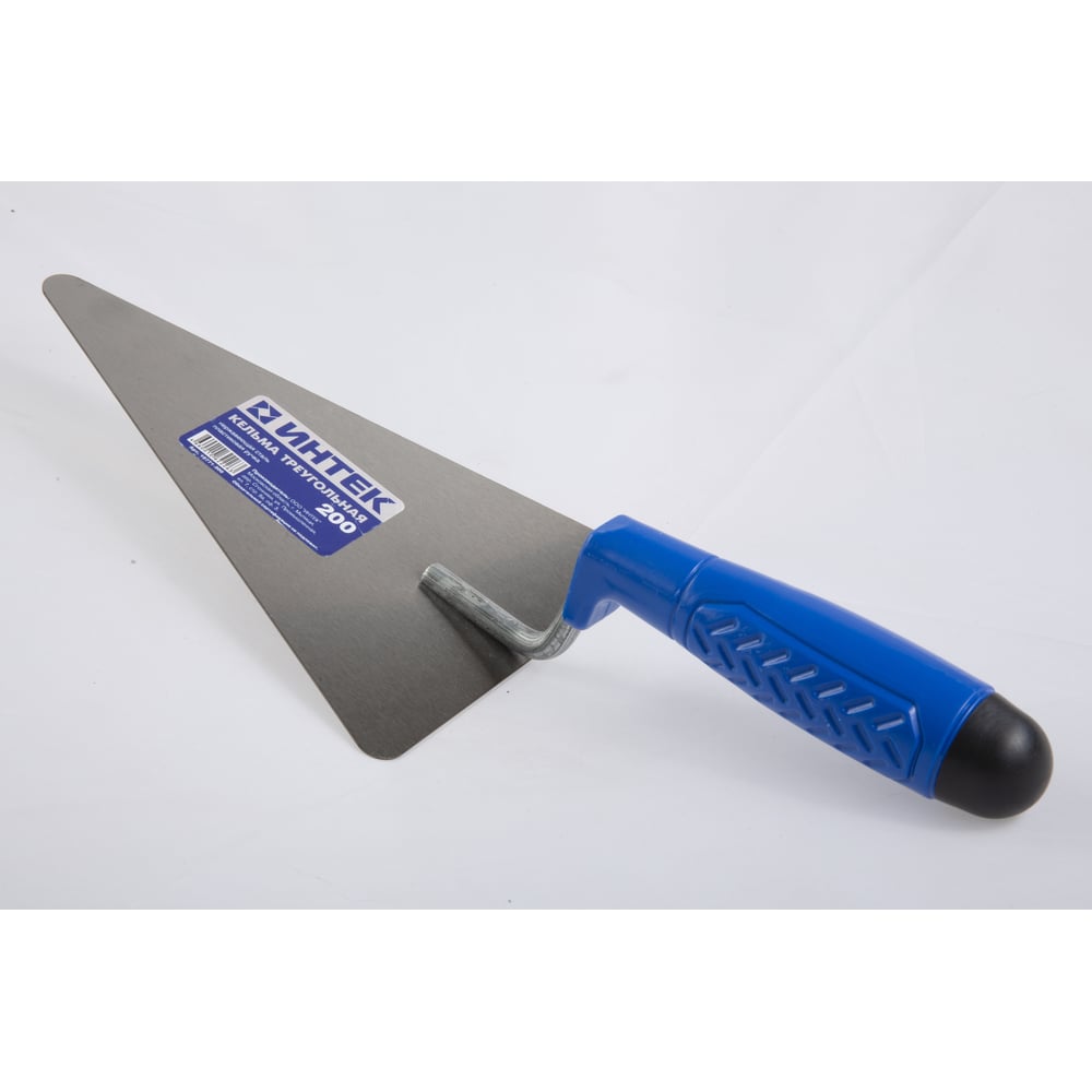 Изображение товара Кельма треугольник ИНТЕК 200мм для каменщиков профессиональный