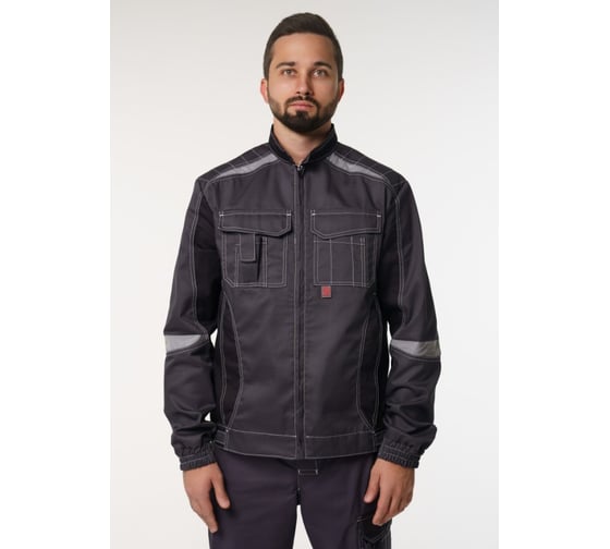 Изображение товара Куртка рабочая мужская Эпицентр №116 серый с черным 64-66/170-176 №116 №116.КрСЧС,4610375944081