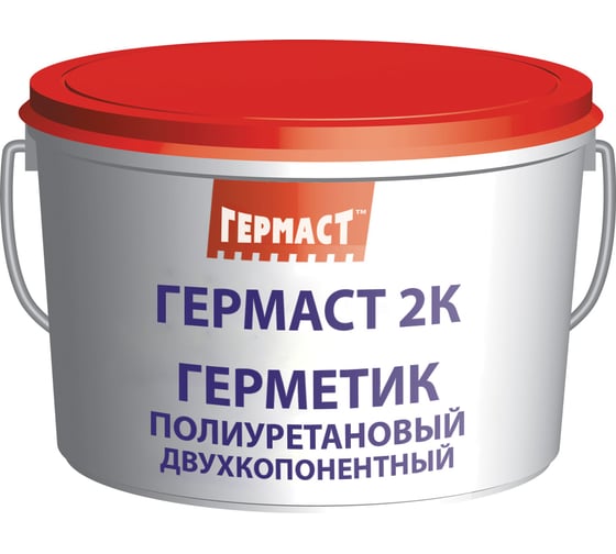 Изображение товара Полиуретановый герметик Гермаст 2К, 16,5 кг, белый 61458036