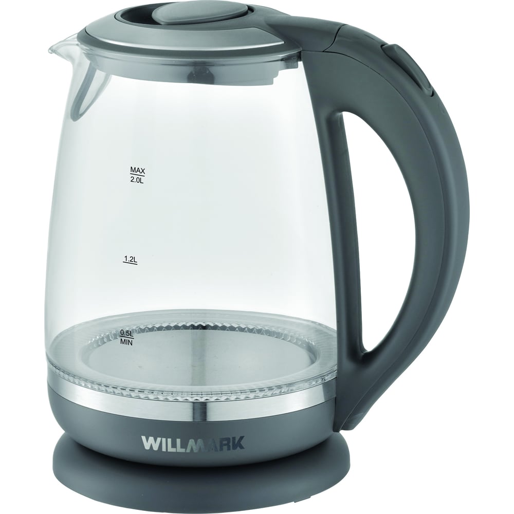 Электрический чайник Willmark, цвет серый 2000551 WEK-2005G - фото 1