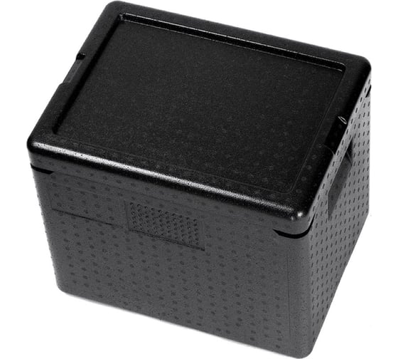 Изображение товара Термоконтейнер с крышкой и выемкой Дигрус 48 л плотность 60 ТКв48-60Ч/Д